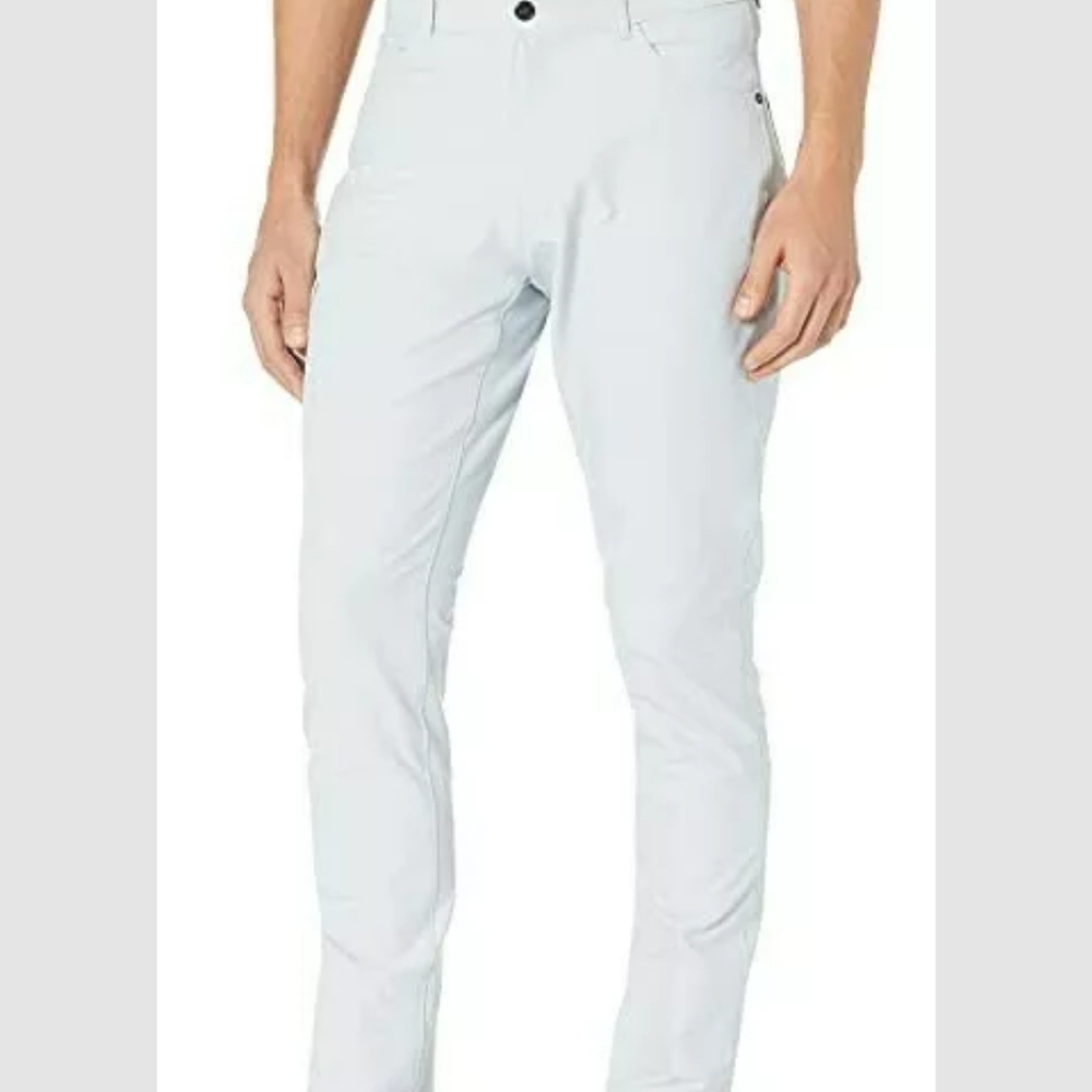 Men's Nike 5 Pocket Slim Flex Golf Pants Grey 38x32 MSR $85 New NWT Rory…